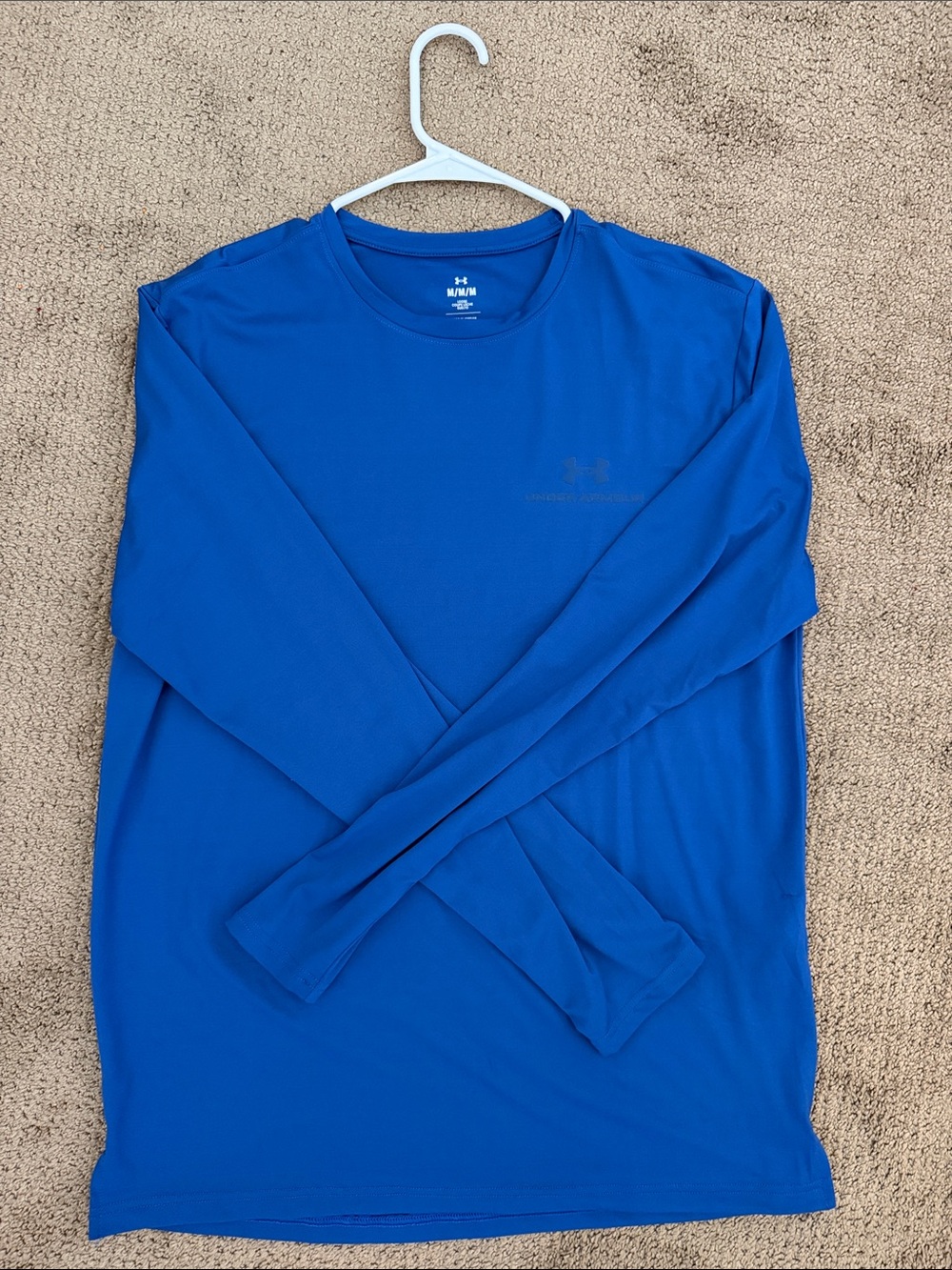 Under Armour Men’s Long Sleeve Crew - Blue